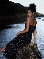 Vestido clásico de moda para mujer con tirantes finos y espalda descubierta ajustado al cuerpo, traje de moda para mujer de verano. - details 2