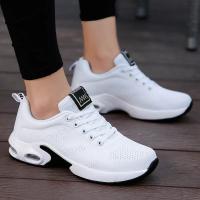 Zapatos Deportivos transpirables para mujer, zapatillas suaves para caminar, informales, cómodas, color blanco - details 6