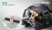 Abrazadera Táctica Nextorch GTK GLO-TOOB para Linterna Fuerte y Resistente a la Abrasión y Corrosión Compatible con Ops-core Arc Rail - details 4