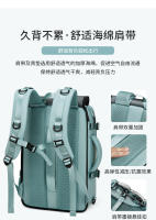 Mochila de viaje de gran capacidad para mujer, bolsa de equipaje multifuncional ultraligera, bandolera de mano, mochila de viaje para hombre - details 14