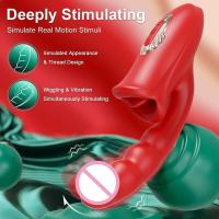 Vibrador Realista en Forma de Pene Estimulador de Vibración para Mujeres - details 8