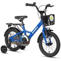 Bicicleta de 12, 14 y 16 pulgadas para niños y niñas de 3 a 8 años con canasta y estabilizadores - details 0