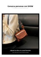 Bolsos cruzados de moda para mujeres, bolso de hombro con tapa de alta capacidad - details 0