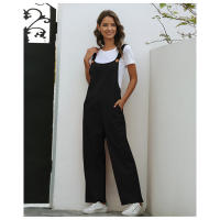 Ropa de mujer europea y americana Retro Casual pantalones de tirantes largos - details 14