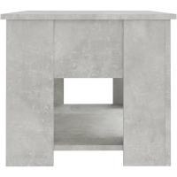 Mesa de centro, mesa auxiliar, consola lateral, salón, sofá, sala de estar, cafetería, muebles, mobiliario, madera contrachapada blanca, 79x49x41 cm - details 36