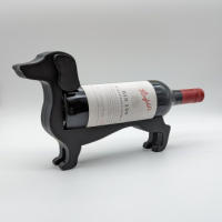 Estante de botella de perro salchicha, estante de botella de decoración creativa - details 4