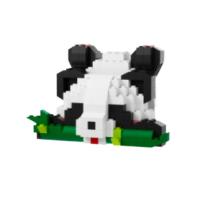 6 piezas Caja Misteriosa de Pandas Xiaofangle - Bloques Ensamblables Educativos (12 juegos, DIY para Niños) - Colcciona 6 Pandas Diferentes! - details 6