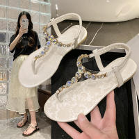 Sandalias de mujer de gran tamaño con diamantes de imitación nuevas de verano - details 29