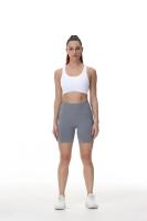 Nuevos pantalones cortos deportivos de cintura alta sin costuras con forma de sonrisa para mujer, pantalones cortos de entrenamiento de Yoga con realce, pantalones cortos sexys para correr y Fitness - details 20