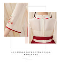 Disfraz súper inmortal para niñas Hanfu chino Tang, vestido de elemento Han, primavera y otoño, verano antiguo para niñas pequeñas - details 3