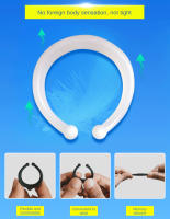 Anillo extensor reutilizable de prepucio para hombres y parejas, jaula de castidad masculina, eyaculación retardada, Juguetes sexuales - details 19