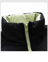Chaqueta de Hombre Nueva a la Moda, Cortavientos, Gruesa, Abrigada para Invierno, Informal, Lisa, para Exteriores, Holgada, Cómoda, con Cuello Alto, Parka - details 6