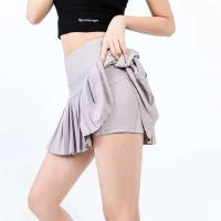 Pantalones cortos deportivos de verano a la moda, falda de tenis transpirable plisada antideslumbrante para correr al aire libre - details 22