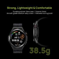 Caliente Huawei Watch GT Runner 4GB RUN-B19 Correa de silicona suave de fibra de polímero duradera GNSS de cinco sistemas de doble banda - Negro - details 5