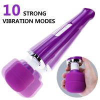 Vibrador Mágico Grande Carga USB Masajeador de Punto G para Mujeres Estimulador de Clítoris - details 7
