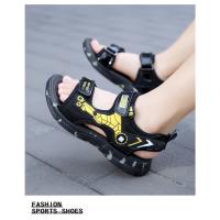 Sandalias deportivas transpirables para niños, zapatos de playa informales, cómodos, de suela suave, antideslizantes, a la moda, de verano - details 14