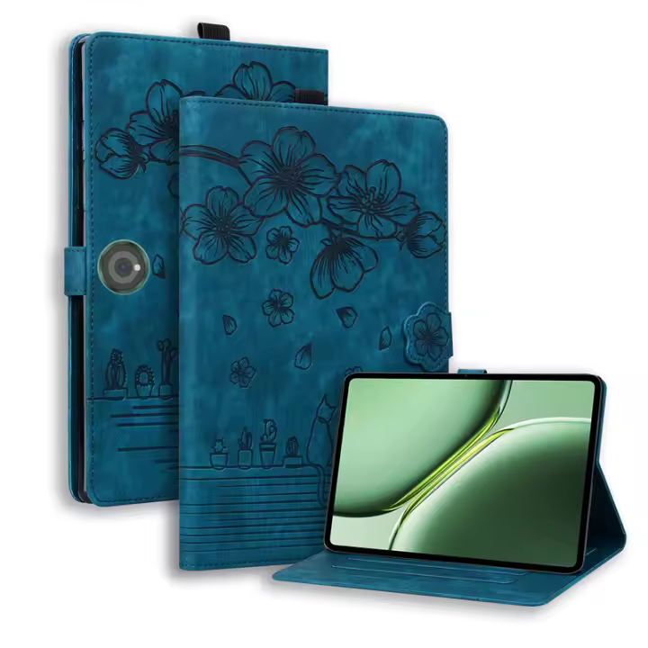 Para Oneplus Pad 2/Pad Pro 12.1'' Funda protectora de cuero dividido Retro Premium PU - 1