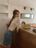 Blusa de verano para mujer, camisa de primavera, blusa para mujer, Blusas largas de gasa, informales, elegantes, Vintage, de manga larga, holgada de gran tamaño, blanca - details 23