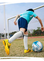 Zapatos de fútbol de marca para niños, botas de fútbol para niños, zapatos de fútbol TF, zapatos de entrenamiento antideslizantes transpirables para exteriores para adolescentes - details 11
