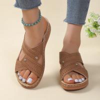 Sandalias de Verano para Mujer Zapatillas de Pie Non-Slip Zapatos de Cuña Talla Grande - details 20