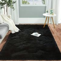 Alfombras De Área De Felpa Suave Para Sala De Estar, Alfombra De Piso Esponjosa Para Dormitorio, 1 unidad - details 1