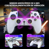 Mando para PS5 PS4 PS3 Gamepad Control Joystick inalámbrico Compatible con PS 5 DualSense Controlador de Juego para PC/STEAM/ANDROID/IOS - details 3