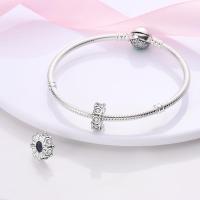 Encanto de Cuentas de Plata de Ley S925 100% Originales para Mujer Joyería DIY Material Principal de Zirconio Pulsera Ajuste de 3mm - details 28