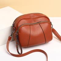 Glovento Bolsos Mujer 2025 Cuadrada |   Piel Suave Clavos ZIP |   Anuda Para Teléfono Minimalista Negro - details 11