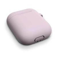 Funda protectora de silicona suave para 2 auriculares inalámbricos Apple con mosquetón - details 3