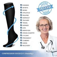 Calcetines de Compresión para Deportistas Tratamiento Médico para Varices 20-30mmhg - details 2