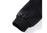 Chaquetas cálidas de lana PU para hombre, parabrisas retro, camisetas de motocicleta, ropa de moda, otoño e invierno - details 10