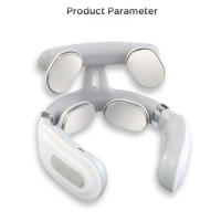 Masajeador eléctrico de pulso para cuello, hombros y cervicales, instrumento de fisioterapia EMS, masaje de amasamiento, vértebra Cervical, calefacción, alivia el dolor - details 7