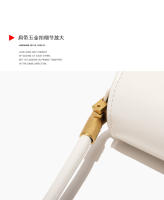 Nueva bolsa de mujer de alta gama, pequeña bolsa de axila versátil, brillante, moderna, portátil, bandolera de moda. - details 11