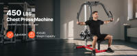 SucceBuy Máquina ajustable para pecho y deltoides inversos para ejercicios de la parte superior del cuerpo - details 0
