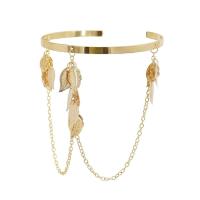 Brazalete de Hojas Doradas Encanto de Torsión para Mujeres Brazalete de Diosa Grieca - details 3