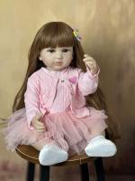 BZDOLL-Muñeca Reborn de cuerpo completo de silicona para niños, bebé recién nacido, Princesa, regalos de cumpleaños, 55cm, 22 pulgadas - details 2