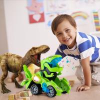 Transformador de Coche con Luces y Música, Dinosaurio, Juguetes Infantiles, Regalos - details 15