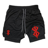 Pantalones Cortos de Verano para Hombres 2 en 1 Gimnasio Athletico Secado Rápido - details 9