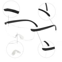 Gafas de aumento para presbicia, gafas de lectura con aumento del 160% para ver más y mejor lupa portátil - details 1
