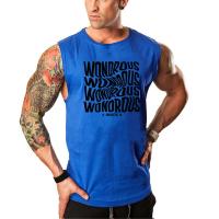 Camiseta de Musculación Sin Mangas de Algodón Estampada Divertida y Energética para Verano Fitness Ropa de Gimnasio Casual para Hombres de la Marca Muscleguys Cuidado de la Tela: Lavado en Máquina - details 4