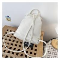 Mochila pequeña simple mochila de mujer bolsa pequeña de lona pequeña y liviana salir viaje de excursión de primavera - details 29