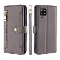 Funda de teléfono de cuero magnética multifuncional para Galaxy A42, funda protectora con cremallera, 5G, de moda - details 8