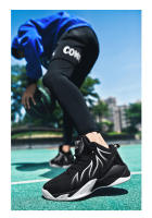 Zapatillas de baloncesto antideslizantes para hombre, zapatos deportivos transpirables, cómodos, para entrenamiento en el gimnasio, deportivas altas para niños - details 9