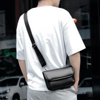 Bolso de hombro vintage para hombre, bandolera de moda, bolsos pequeños, bolso de mano de cuero PU Retro - details 2