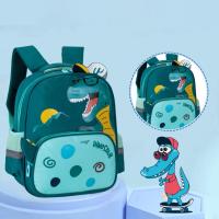 Mochila escolar de gran capacidad para niños, Bolsa Escolar Simple, impermeable, ligera, Oxford, dinosaurio, equipaje - details 1
