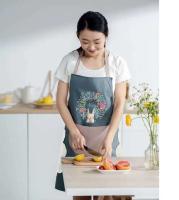 Cocina doméstica, limpieza a mano, a prueba de aceite, impermeable, para hombres y mujeres, cintura para adultos, monos de café a la moda, delantal para limpiar las manos - details 9