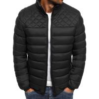 Chaquetas de algodón para hombre, abrigos con cuello alto, prendas de vestir exteriores, Otoño e Invierno - details 2