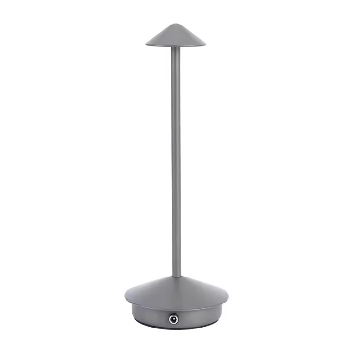 Lámpara de mesa táctil, lámpara Led inalámbrica de escritorio, funciona con pilas, portátil, recargable, para restaurante/interior/exterior - 1
