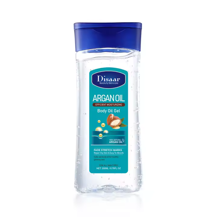 Disaar 200ml extracto de Aloe Vera aceite corporal Gel piel vitamina C aceite esencial hidratante cuidado de la piel de cacao - 1
