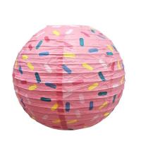 Candy Donut decoración de feliz cumpleaños colgante fiesta linterna papel wer bola combinación Accesorios - details 1
